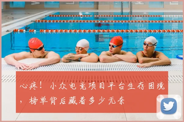 心疼！小众电竞项目平台生存困境，榜单背后藏着多少无奈