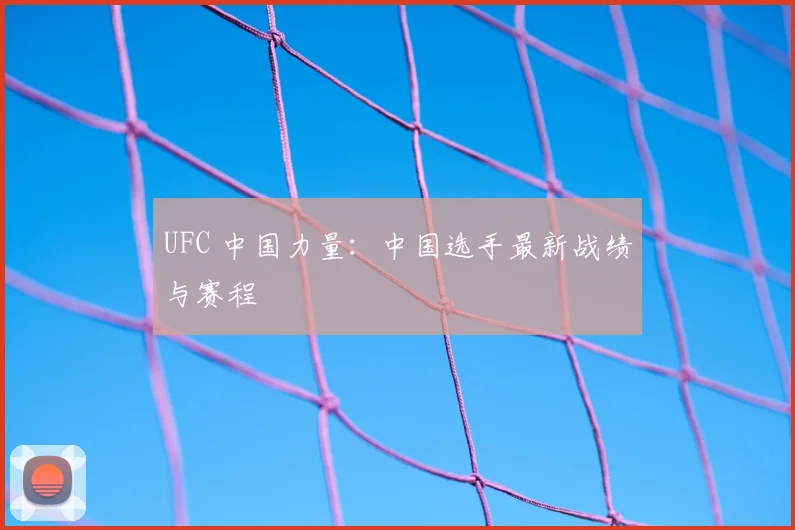 UFC 中国力量：中国选手最新战绩与赛程