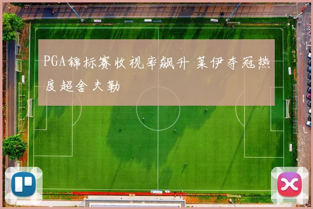 PGA锦标赛收视率飙升 莱伊夺冠热度超舍夫勒